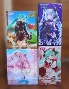 初音ミク フィギュア4種セット