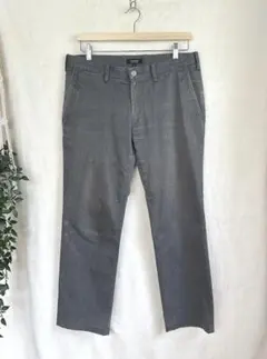 BURBERRY BLACK LABEL パンツ グレー ストレート　サイズ79のサムネイル