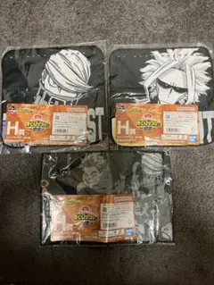 僕のヒーローアカデミア　タオル3枚セット　オールマイト　エンデバー　ホークス