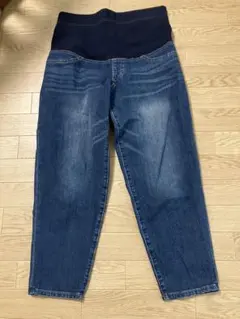 LEPSIM マタニティデニム　テーパードパンツ　Mのサムネイル