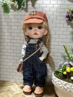 樹脂粘土ドール すずちゃんセリアボディドール 手作り樹脂粘土ドール すずちゃんセリアボディ - メルカリ