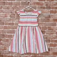 any FAM 120センチ ストライプ ボーダー ワンピース