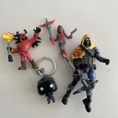 フォートナイト リアルアクション　フィギュア キーホルダー Fortnite