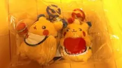 マスコット PIKACHU DINER ハート ハンバーガー 2体セット