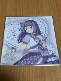アイカツ×プリパラ 氷上スミレ サイン色紙