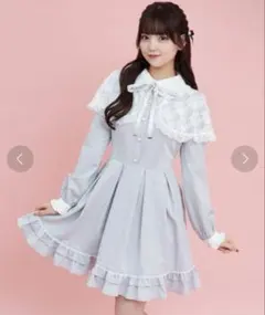 Secret Honey レースケープ付ワンピースのサムネイル