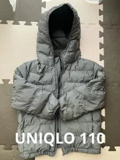UNIQLO フード付き　ダウンジャケット 110