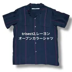 ジャーナルスタンダード trisect2 レーヨン オープンカラーシャツ 廃盤品のサムネイル