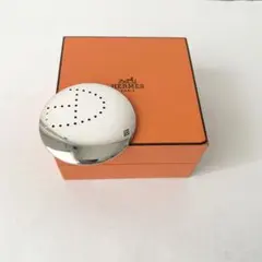 新品未使用】HERMES ラリー24 グレー オーバルプレート 2枚 廃盤希少