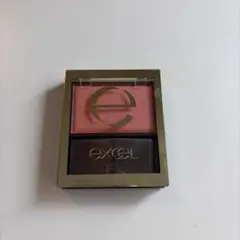 excel パウダーチーク ［ピュアピーチ］