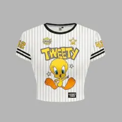 LOONEY TUNES トゥイーティー クロップドTシャツのサムネイル