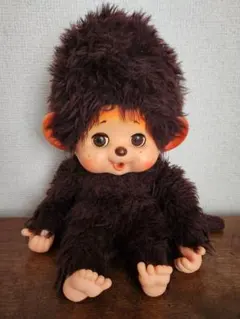 当時物 70s スリープアイ モンチッチ 人形 ドール ソフビ 昭和 レトロのサムネイル