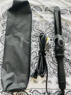 SALONIA カールアイロン 32mm カバー付き