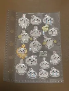 ボンボンドロップシール　ちいかわ　うさぎ　おすそわけ