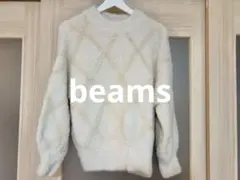 BEAMS HEART　ビームスハート　 シャギーブークレニット
