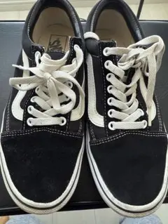 【24.5cm】Vans Old Skool スニーカー ブラック/ホワイト