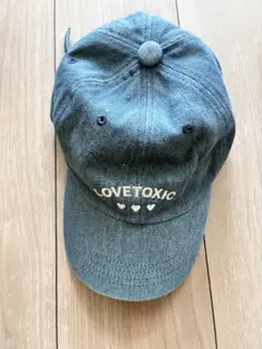 Lovetoxic デニムキャップ フリーサイズ