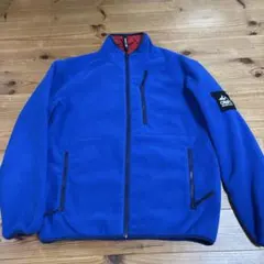 CAMP7 フリースジャケット 青　L