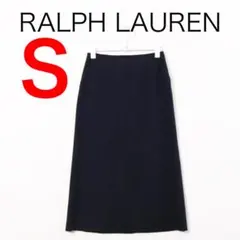 H4487◾️ラルフローレン　Aラインロングスカート　ウール100%