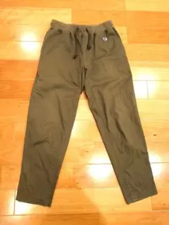 【champion】オリーブ ドローストリング パンツ