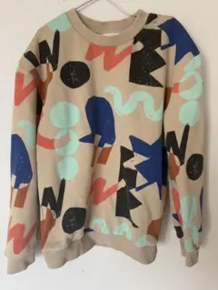 値下げ⭐️H&M 抽象模様 トレーナー 134/140