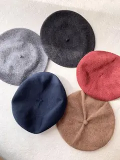 ベレー帽　セット　夏用　冬用　5セット