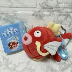 【在庫ラスト】韓国限定　ポケモン　コイキング　ぬいぐるみストラップキーホルダー①