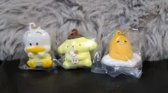 ぺたんこマスコット teamいえろー ポムポムプリン ぐでたま ペックル