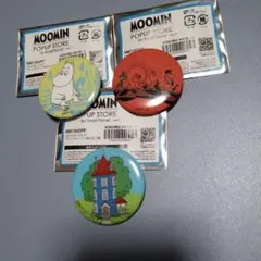 ムーミンポップアップストア 缶バッジ