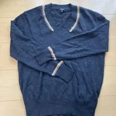 Paul Smith Mサイズ ダークグレー Vネックセーター