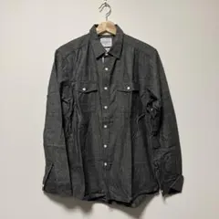パタゴニア ウェルディングシャツ M ヒッコリー ストライプ 52631