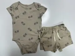 【GAP】ロンパース&パンツセット　12-18 months