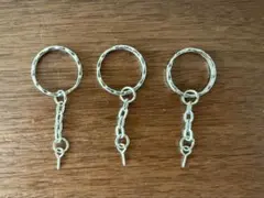 キーホルダー金具 二重リング