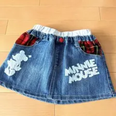 ☆ベビードール☆Disney☆ミニー☆デニムスカート☆120センチ