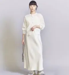 専用　BEAUTY&YOUTH UNITED ARROWSサテンスカート白