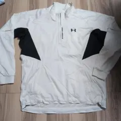 Under Armour ハーフジップジャケット ホワイト アンダーアーマー