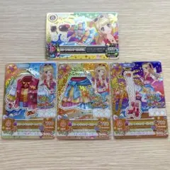 n*o様 アイカツカード リゾートキャンサーコーデ 4枚セット 夏樹みくる