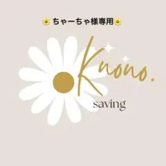 ちゃーちゃ様専用ページ