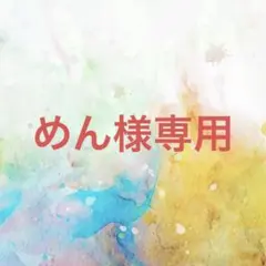 めん様確認専用ページ【取り置き中】