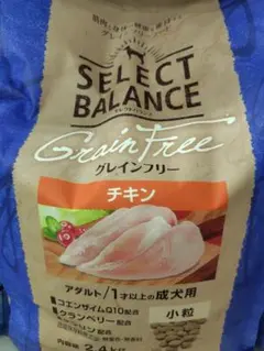 SELECT BALANCE Grain Free チキン 成犬用 2.4kg