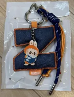 ラブブ PIN FOR LOVE イニシャル アルファベット キーリング 「Z」