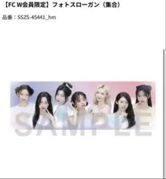 babymonster スローガンタオル　fc限定