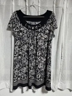 coral 半袖 チュニック M-Lのサムネイル