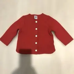 PETIT BATEAU キルティングカーディガン