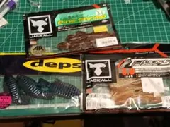 バス釣り用ワーム まとめ売り deps EverGreen JACKALL - メルカリ