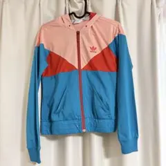 adidas 四畳半神話大系 明石さん着用 ジャージ パーカー ピンク プルー