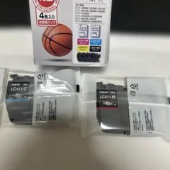 Brotherブラザー 純正インクカートリッジLC411 シアン　マゼンタ2色のサムネイル