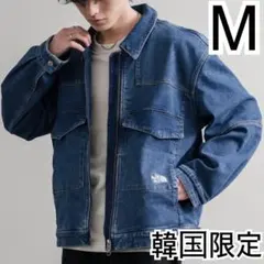 M＊デニムジャケット＊ホワイトレーベル ノースフェイス 韓国限定