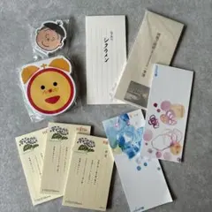 未使用 サザエさん タラちゃん メモ帳含む 紙ものセット 一筆箋