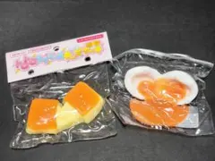 チーズ　半熟卵　スクイーズ　 2個セット